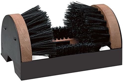 Gr8 Home Metal Heavy Duty 4 Way Single Shoe Boot Scraper Brush Outdoor Garden Door Mat Wellington Mud Dirt Wiper Scrubber Fixable Cleaner Tool