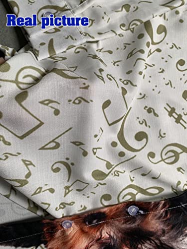 Rottweiler Dog Half Angel Casual Shirt Long Sleeve Shirt V Neck Fashion Blouse Business Casual Tops, Linen Shirt For Women Men Full Size S-5Xl Multicolor #TOP3