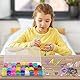LUZOON 2800+ Loom Bänder Set, 36 Farben Armbänder Selber Machen Gummibänder Kinder Basteln Schmuck Selber Machen Set Schmuckbastelsets für Kinder Mädchen Jungs (2800+ 36Farben) (2800+ 36Farben)