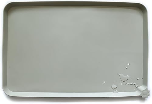 Miniatura 189 de Hoki Found - Bandeja de silicona para comida de mascotas , tapete mantel individual antideslizante para mascotas, tapete impermeable de alimentación