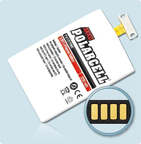 Battery for LG Optumus G E960 / Google Nexus 4 E975 / BL-T5 (2250 mAh / 8.55 Wh - Li-Polymer) MeXXstar