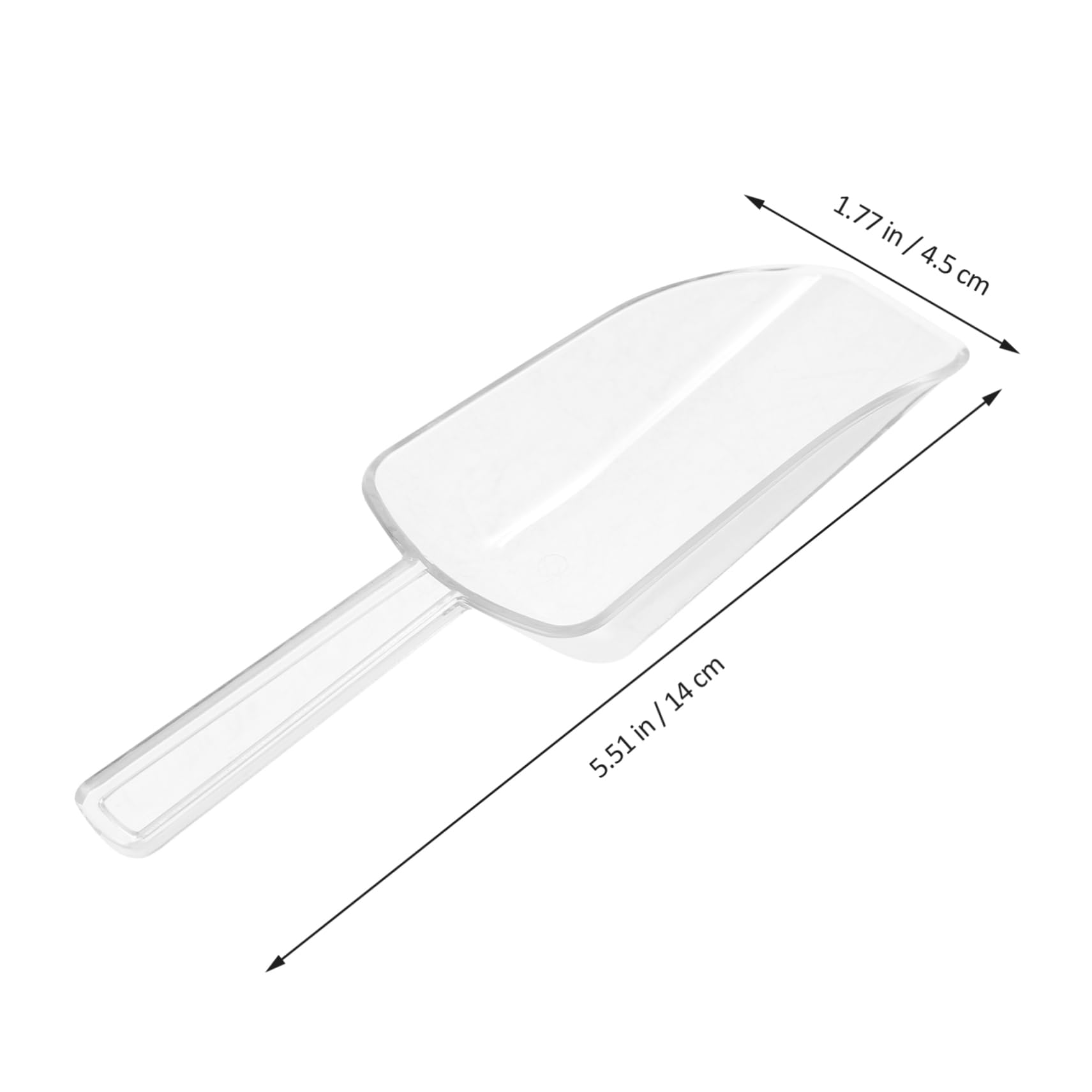 Vollrath 47279 Red 1 Ounce Cast Aluminum Ice Cream Scoop