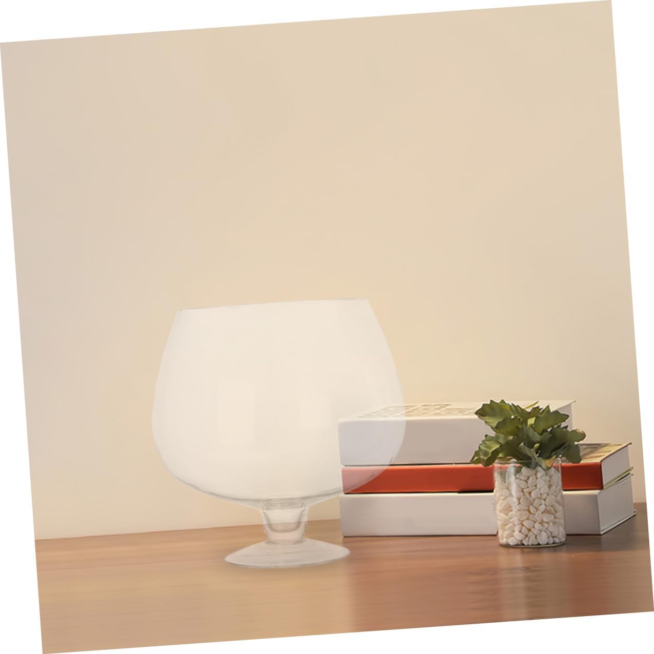 Glass Fish Bowl Vase 7000ml Desktop Aquarium Tank Multi-Function Small Goldfish Bowl for Hydroponic Plants and Betta Fish Tabletop Terrarium Decor