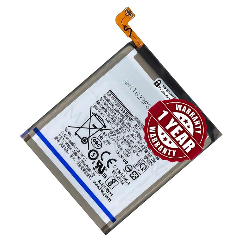 Image of Original EB-BG988ABY Battery Compatible for Samsung Galaxy S20 Ultra - (5000mAh) - 1 Year Warranty JK1