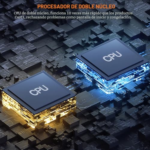 Miniatura 2 de Fiyapoo Miracast Dongle Con Pantalla Inalámbrica 4k, Adaptador Wifi Hdmi Para Duplicación De Pantalla Desde Teléfono Pad A Tv Proyector, Compatible Con Dlna Airplay Chromecast Y Netflix