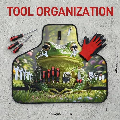 Delantal de trabajo Frog Tool con ajuste y bolsillos miniatura 2