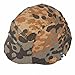 Reproduction WW2 German Plane Tree NO.3 Canvas Reversible M35 Helmet Cover Cap （NO Helmet）
