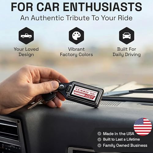 Image of Brotherhood Car Key Chain for Camaro - Classic Models Keychain for Men and Women Gift Key Ring - -