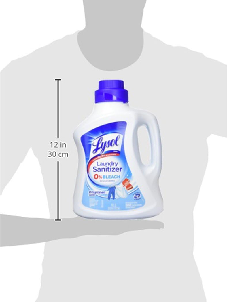 Buy Lysol Laundry Sanitizer Additive Crisp Linen 90oz Packaging May Vary Online In Taiwan B01n6bp63m