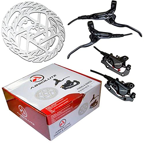 Freio A Disco Hidráulico Yamada DXU-16 Discos 160mm Aros 26 A 29