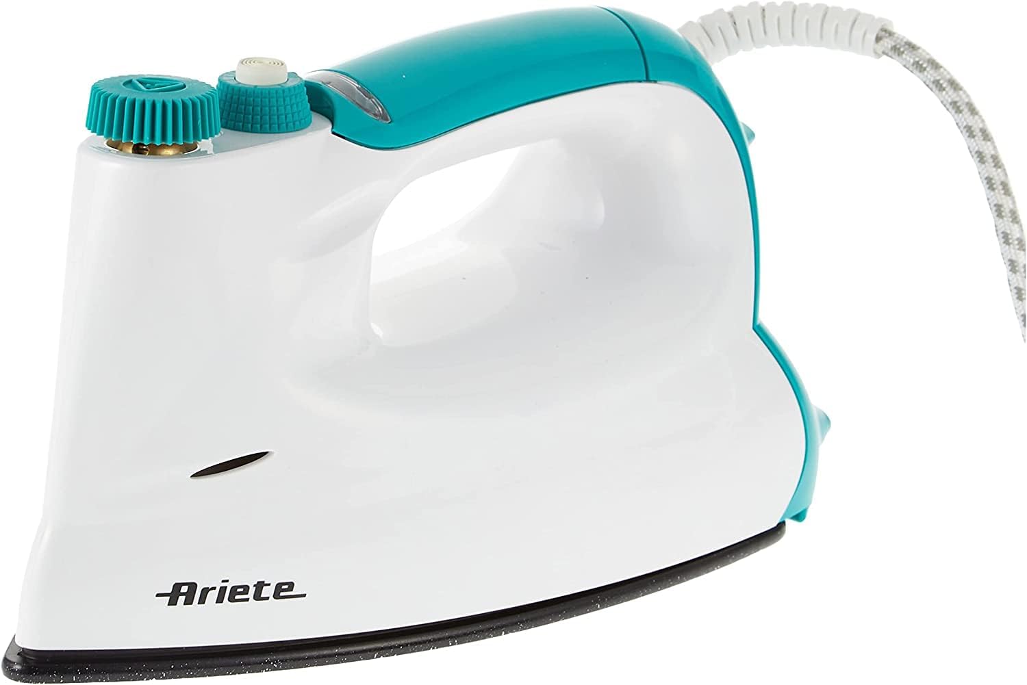Ariete Vapor Plus Steam Iron for Clothes, with Build-in Boiler Steam Generator, Ceramic Soleplate, 210ml, 800W, 60% Energy Saving, Best for Removing Stubborn Creases - ART6399