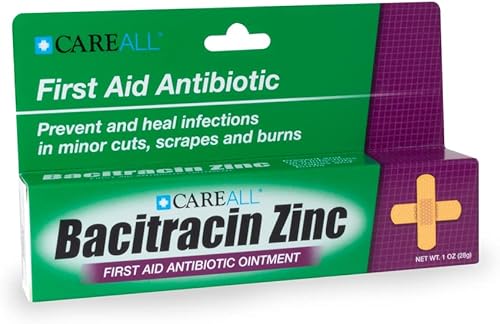 Miniatura 5 de CareAll Ungüento antibiótico de zinc con bacitracina, 1 onza (paquete de 24). Ungüento de primeros auxilios para prevenir y curar infecciones de