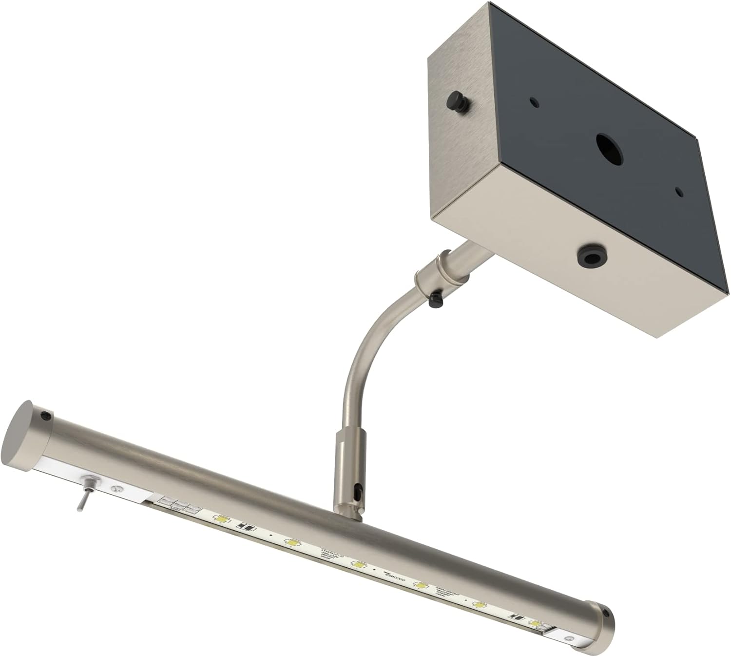 Cocoweb 12" Wall Mounted Slim Line Picture Light in Satin Nickel