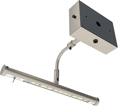 Miniatura 9 de Cocoweb Luz de imagen delgada montada en la pared de 16" en bronce aceitado