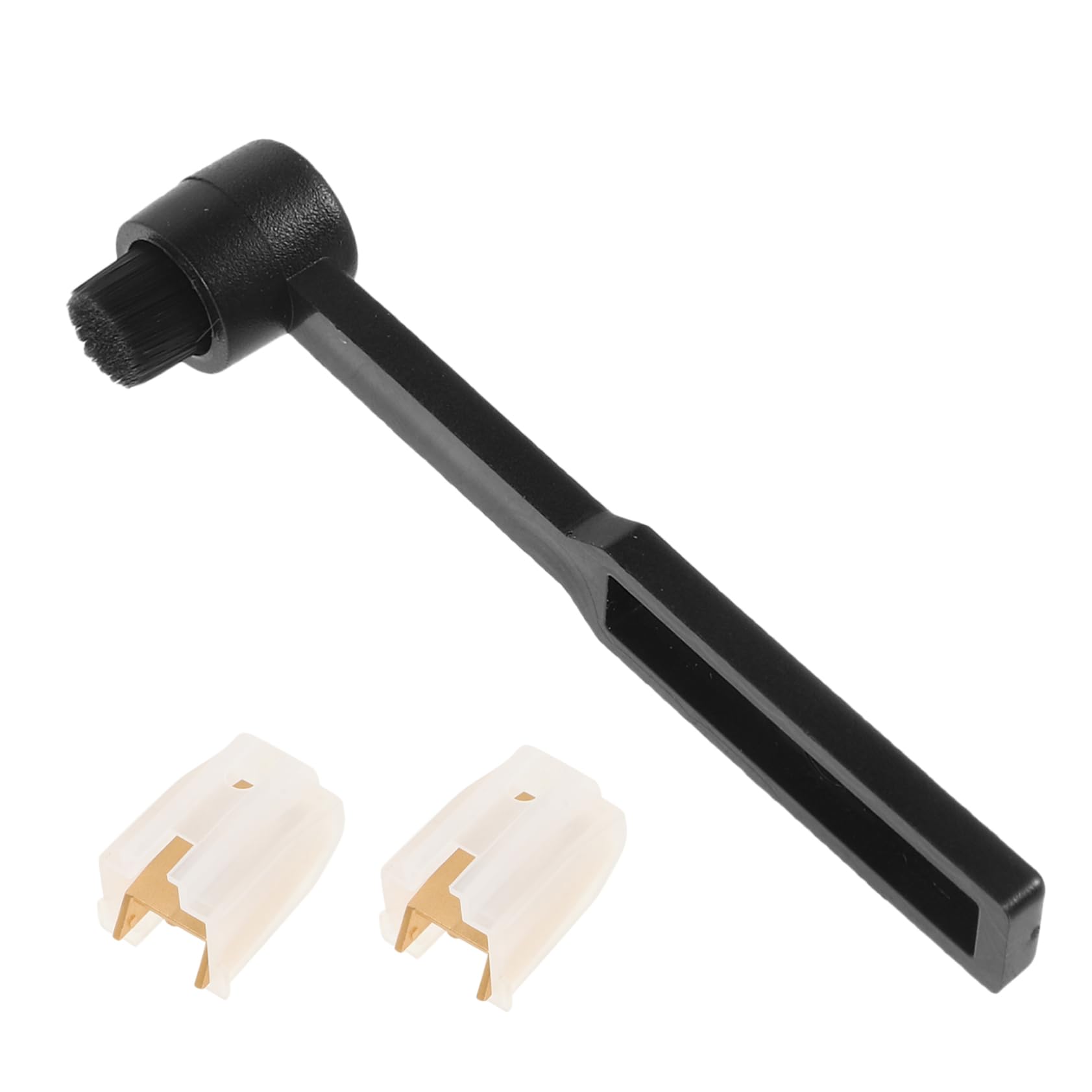 ERINGOGO 1 Set Record Player Needle Replacement Aluminum Stylus Cleaning Brush for Turntable Phonograph Vinyl Turntable Record Needles