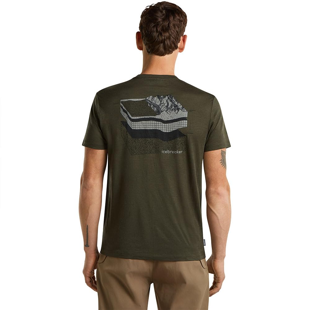 ICEBREAKER 150 Tech Lite Envolving Lay Short Sleeve T-Shirt XL