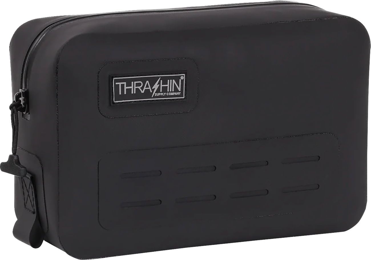 Titan【THRASHIN SUPPLY】バーバッグ Amazon.com: THRASHIN Supply Waterproof HandleBar Bag - Black
