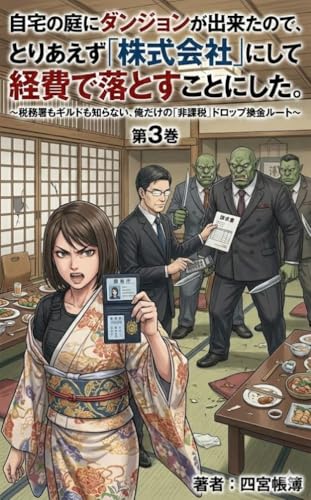 自宅の庭にダンジョンが出来たので、とりあえず「株式会社」にして経費で落とすことにした。第3巻: ～慰安旅行は福利厚生費で。赤字旅館M&Aと繰越欠損金の魔法～
