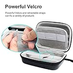 Jiusion-Hard-Travel-Storage-Carrying-Case-with-Carabiner-Strap-Design-for-Carson-MicroBrite-Plus-60x-120x-Power-LED-Lighted-Pocket-Microscope-MM-300