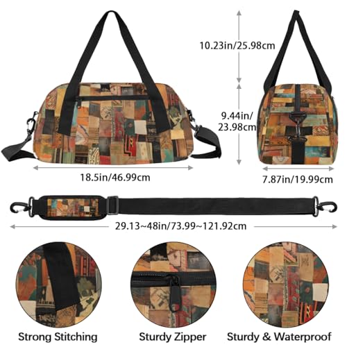 Creative Cube Kids Duffle Bag Boys Girls Small Sport Dance Gym Bag for Overnight Travel Weekender Carry On4