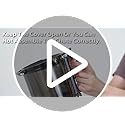 Cold Press Juicer, Amumu Slow Masticating Machines with 5.3" Extra Large Feed Chute Fit Whole Fruits Vegetables Easy Clean Self Feeding BPA Free 250W