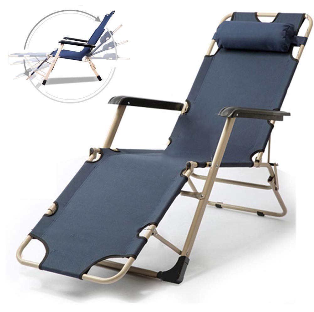 Chaise longue légère contre le mal de dos et la chaleur de l'été