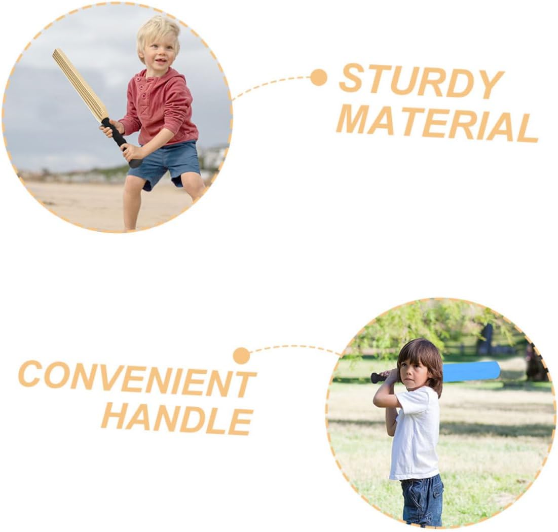 ibasenice 1set Outdoor Sports Bat Boys and Girls Portable Training Materials for Active Play and Teamwork Fun Family Bonding