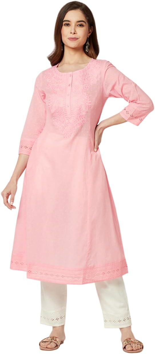 ImaraWomen's Cotton Regular (GIMCCHIKA618B_