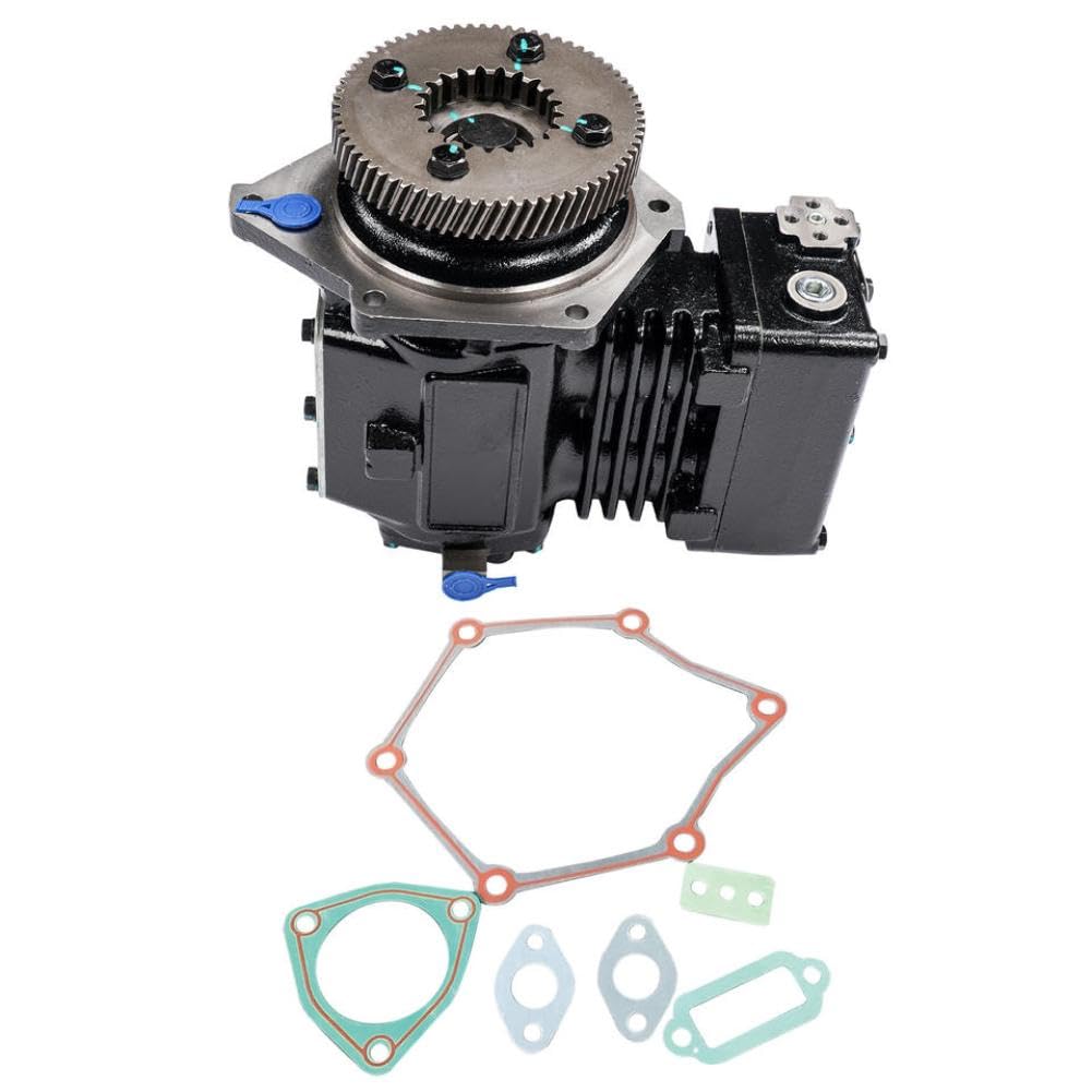 Air Compressor Compatible with Detroit Diesel Series 60 12.7 TU-FLO 750 R23522123 23522122