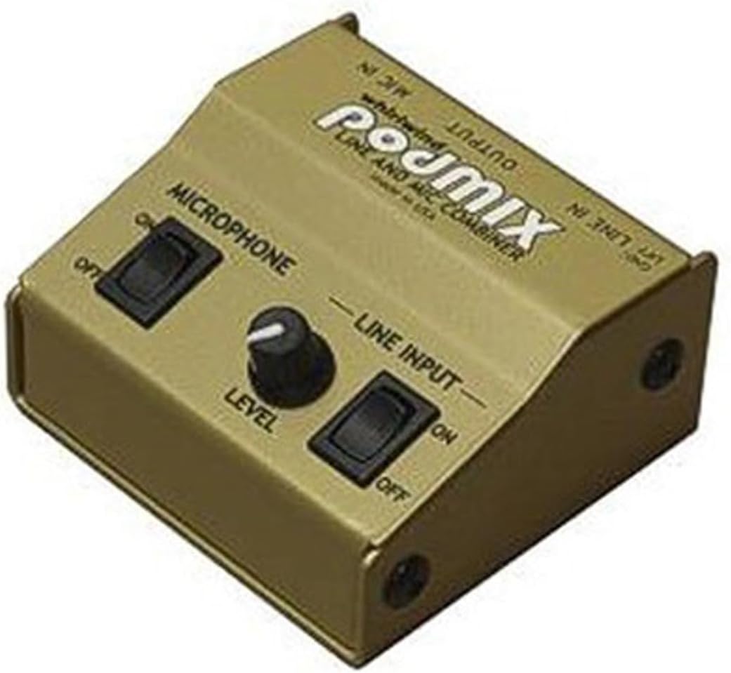 PODMIX - Line and Mic Combiner/Mixer, Passive