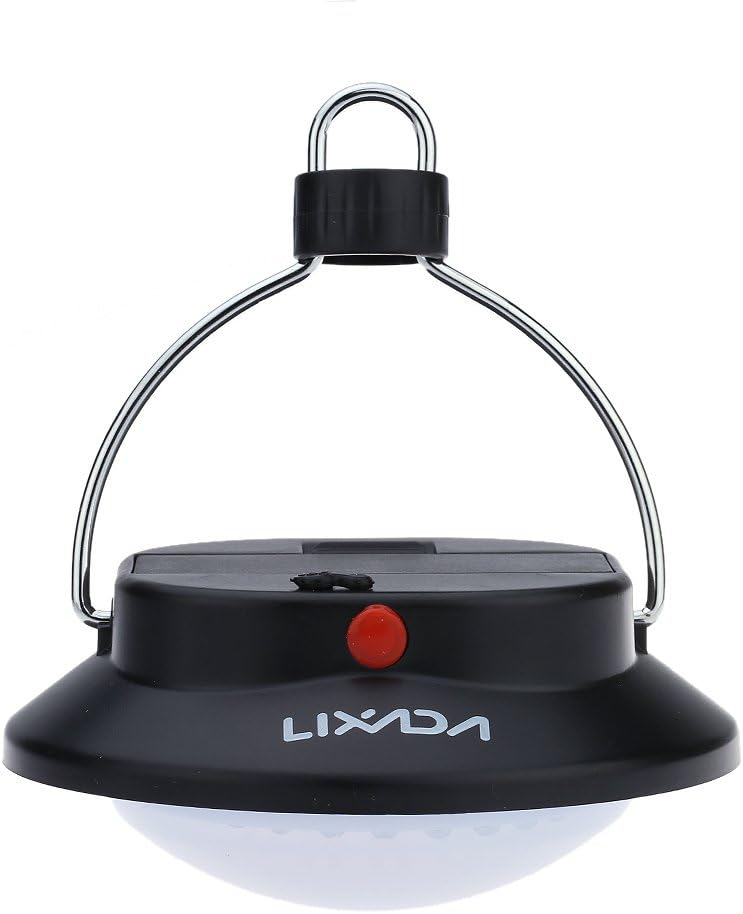 Lixada Camping Lamp, Portable Rechageable LED Camping Lantern for Camping, Adventure, Fishing, Emergency, Outdoor Lighting for Children