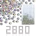 Top Grade 2880pcs SS3 1.3mm Round Rhinestones for Nails Crystals AB Nail Art Rhinestones Flatback Glass Gems Stones Beads for Nails Decoration Accessories Crafts Eye Makeup Clothes Shoes (2880pcs SS3)