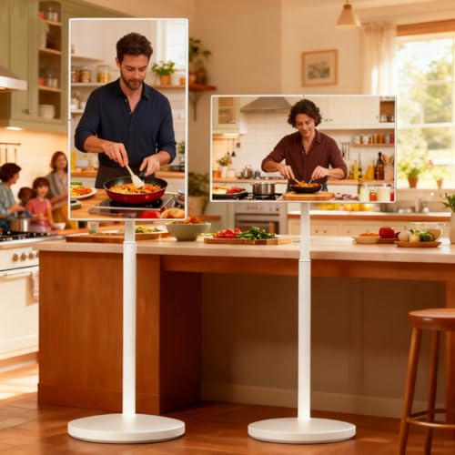 ErShangMao Advanced Mobile TV Touchscreen Display 24/27/32-inch, 2026 Portable Monitor with Bluetooth 5.0, Multiple Connectivity Options for Modern Workspace Solutions 27in8+128g