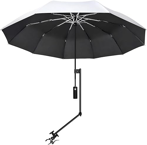 Miniatura 17 de Sombrilla de playa UPF 50+ con abrazadera universal ajustable