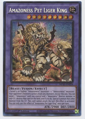 Amazoness Pet Liger King - MP23-EN224 - Prismatic Secret Rare - 1ª edición