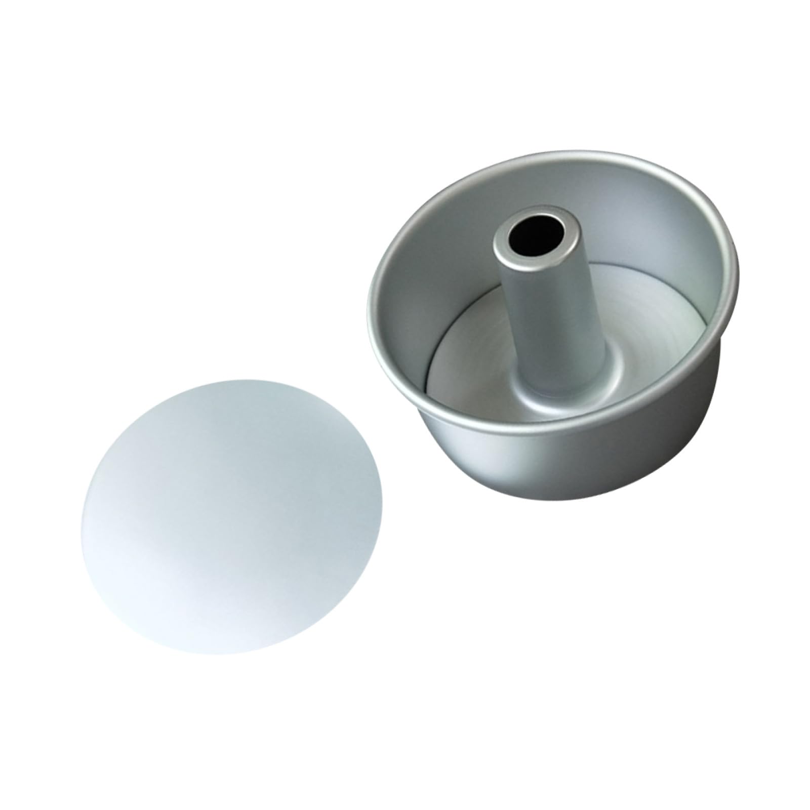 Moldes para Bizcochos Redondos de Aluminio Aleación Fondo Desmontable para Hornear Pasteles DIY Fácil de Desmoldar y Limpiar