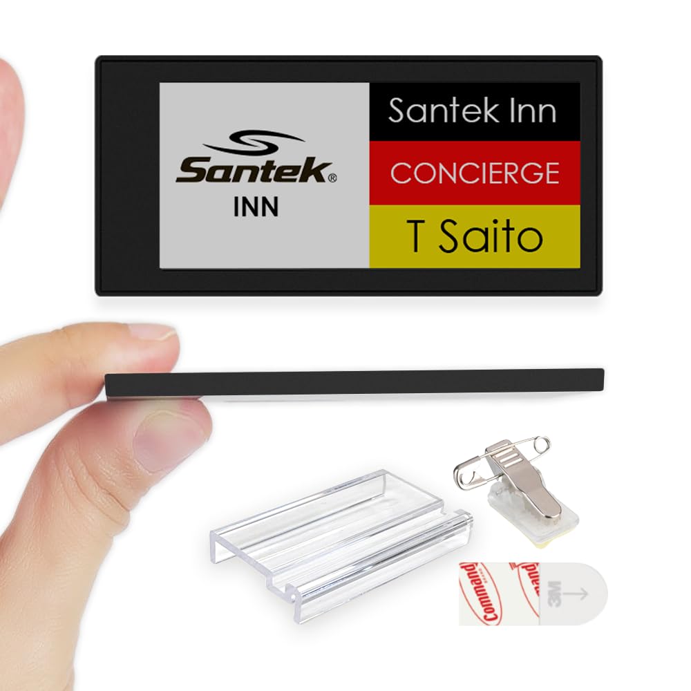 ［ Santek ］ EZ Sign NFC 電子ペーパー ディスプレイ 4色表…