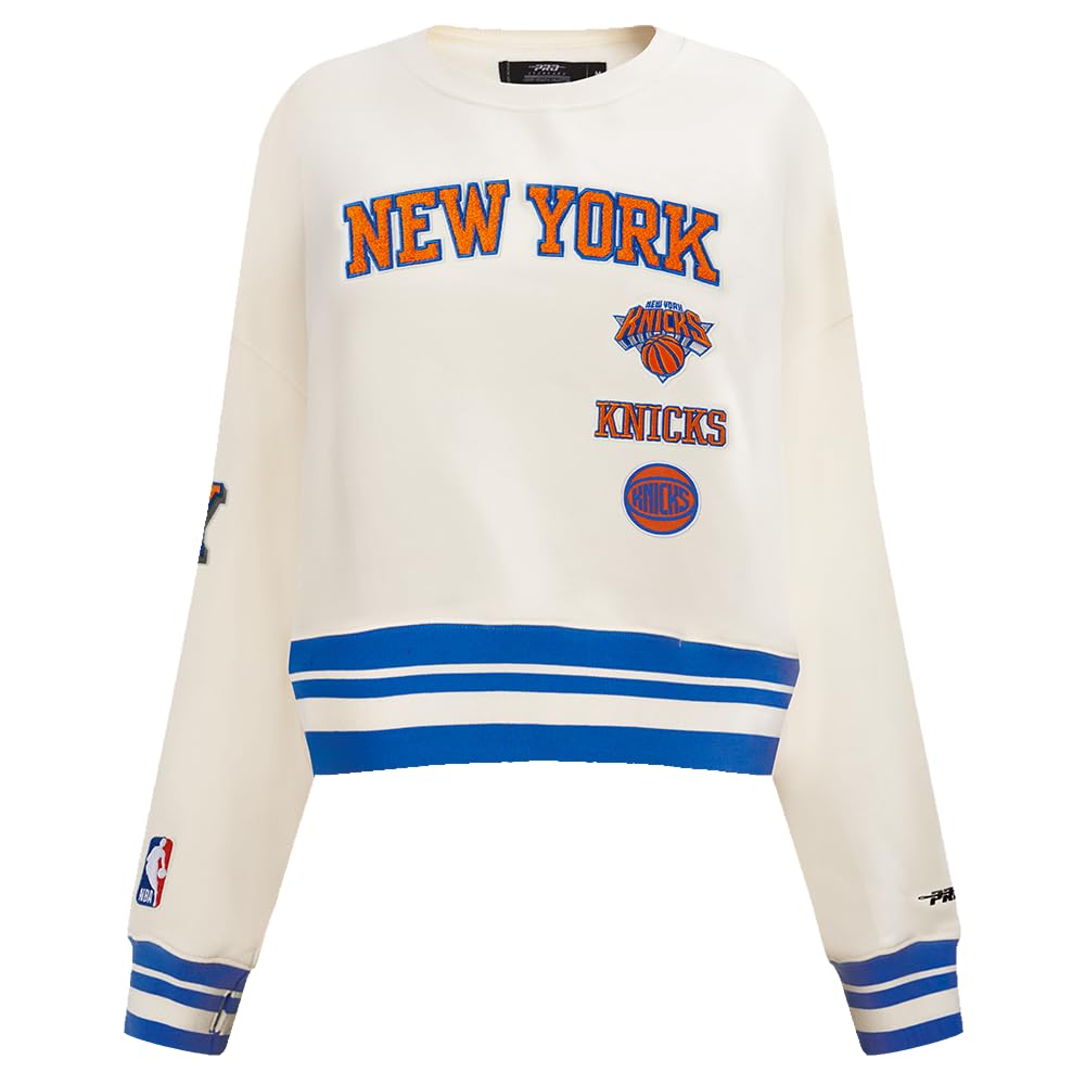 Pro Standard NBA womens Womens Nba Retro Classics Brushed Back French Terry Crewneck Sweatshirt