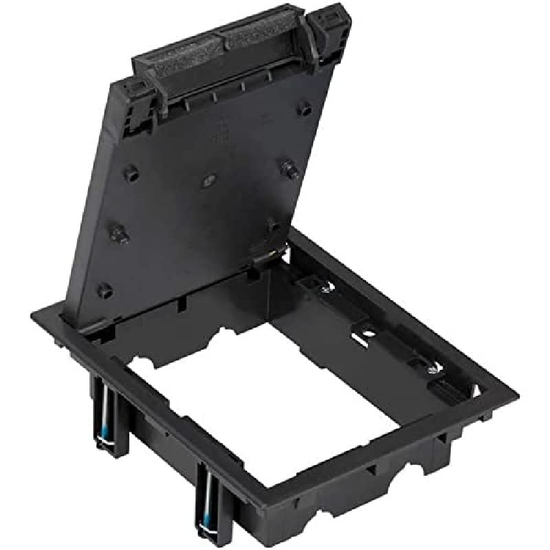 Trappe graphite 3 modules pour dissimuler un regard de terrasse