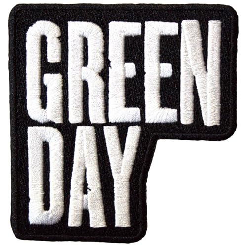Green Day Stacked Logo Standard Woven Patch One Size