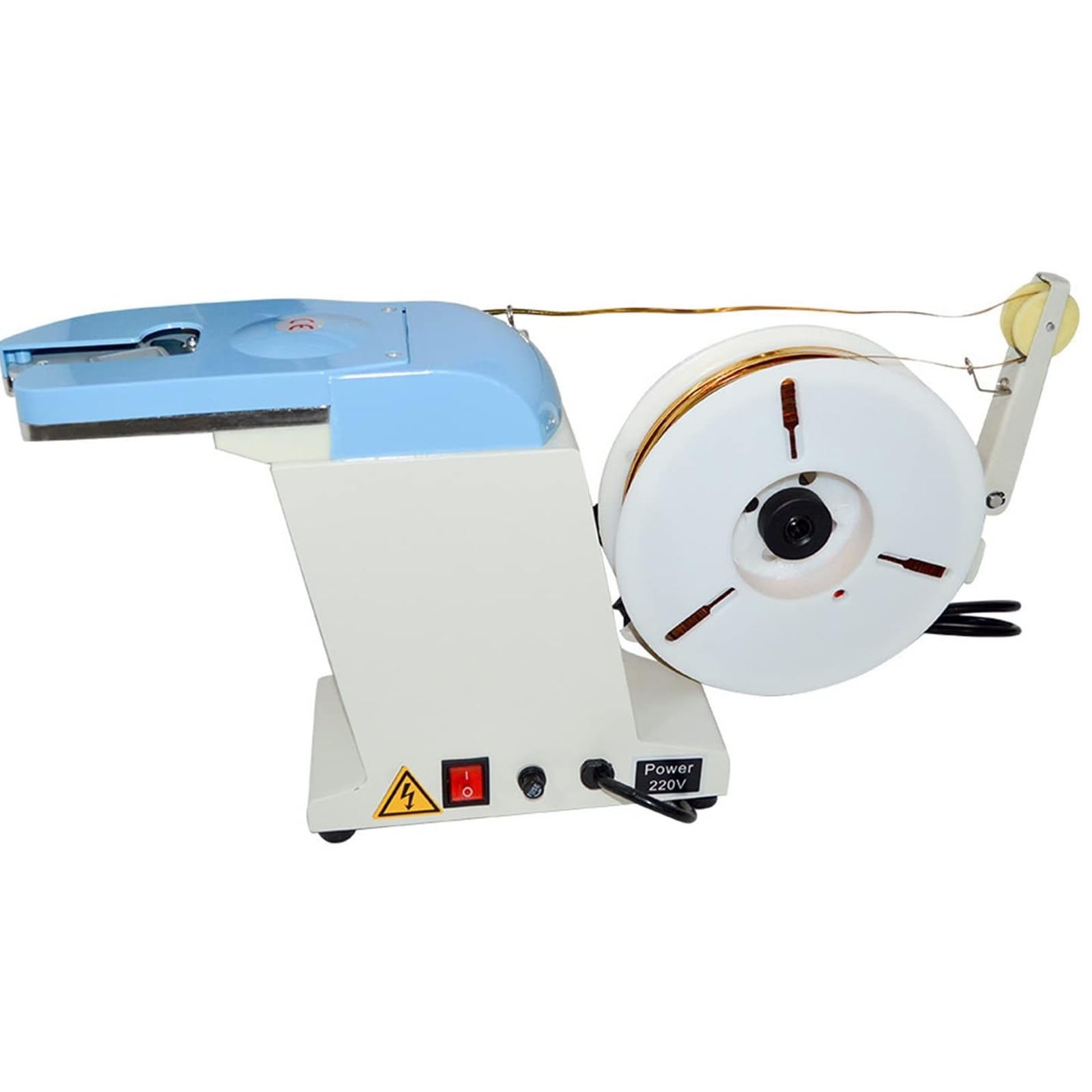 SBCGFY Automatic Bread Bag Twist Tie Machine | Golden Wire Candy Bag Tying Machine |Toast Bag Twisting Tie Machine| Bag Sealers For Candy Bread Toy