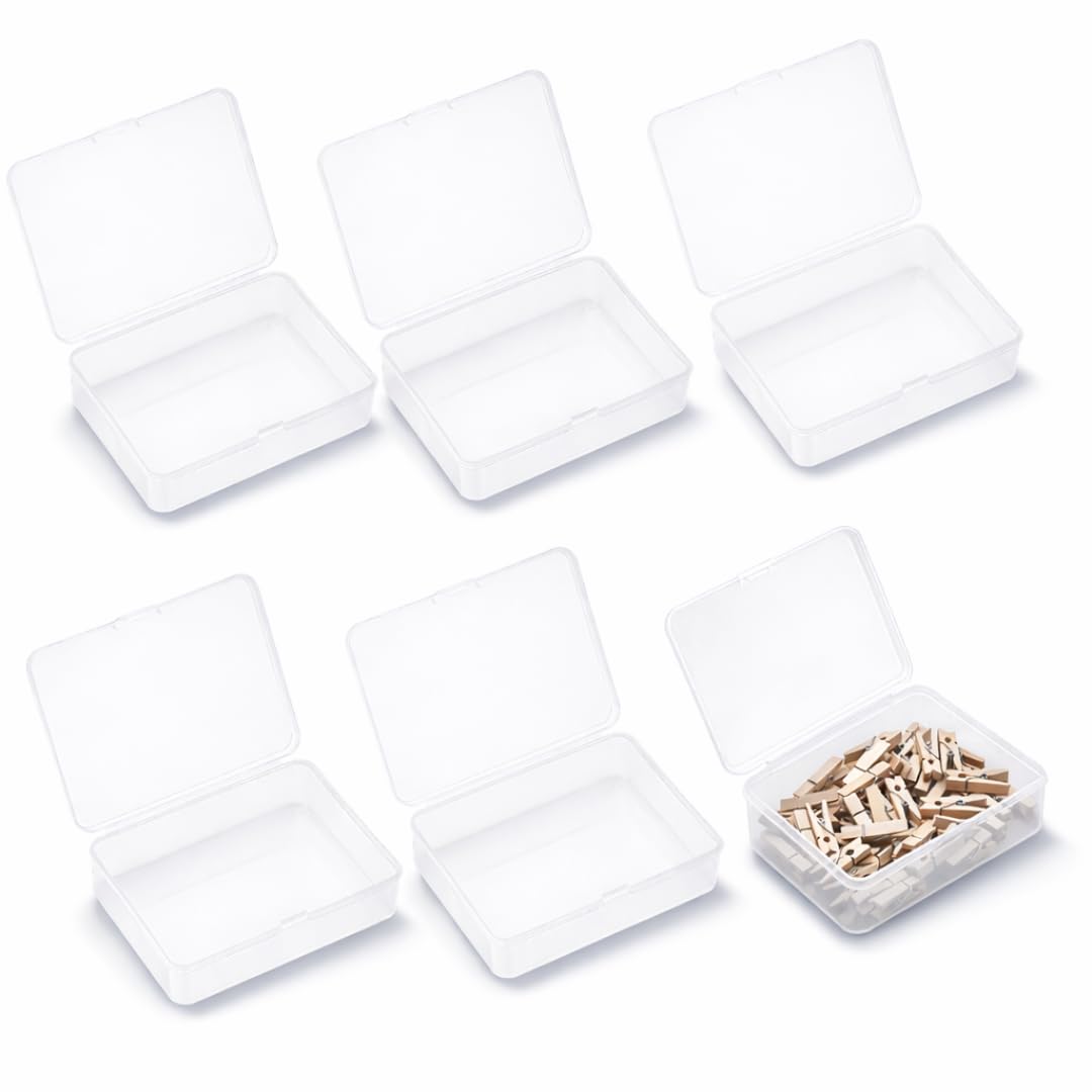 Amazon.co.jp: クリアケース プラスチック パーツケース 小物 収納 蓋