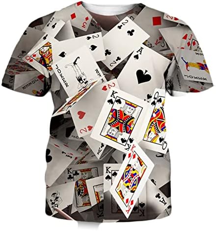 Amazon | トランプ柄 3Dプリント Tシャツ 半袖 夏用 メンズ ゆったり 