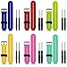 HWHMH Colorful Replacement Silicone Bands with Pin Removal Tools for Garmin Forerunner 220/230/235/620/630 (No Tracker, Replacement Bands Only) (Pack of 6)