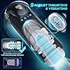 New Edition Male Masterburbatar Hands Free with 9 Thrusting 9 Sucking Heating Vibration Modes, Blowjobob Machine for Man Pocket Puzzy Male Mastusbafor Automatic Tight Viboators Sleeve Hoodies G5275S #2
