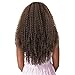 Sensationnel Lulutress Crochet Braiding Hair - Water Wave 18 Inch Fully Folded Diy All Kanekalon Synthetic Locs Twists (1B OFFBLACK)
