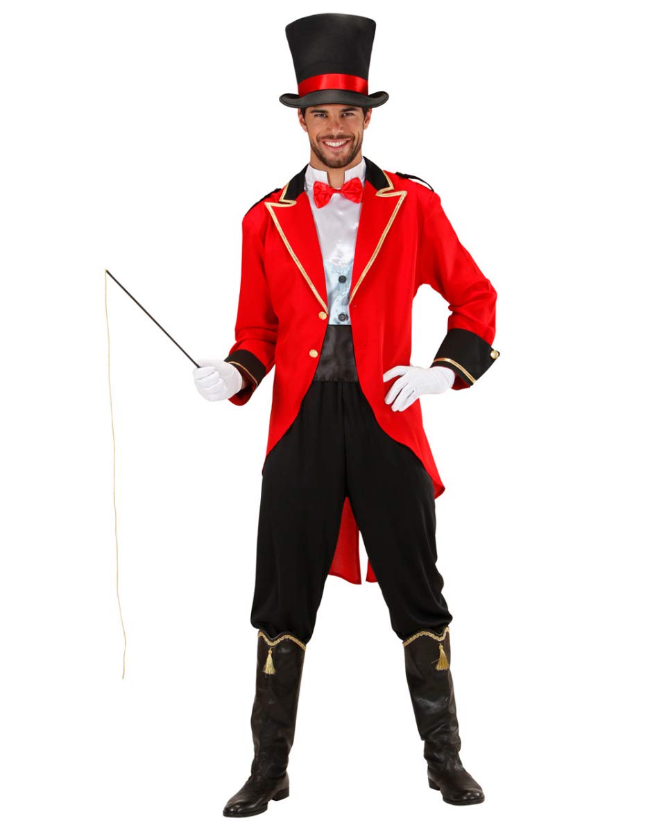 Horror-Shop Costume Da Direttore Di Circo Con Cilindro