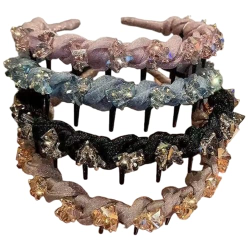 Bandeau à tête de mort haute vintage : serre-tête réversible avec perles pour femme et fille