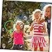 ADOCARN 3pcs Outdoor Bubble Blower for Boys Large Creative Bubble Ring Tools Lightweight Plastic Fun for All Seasons Random Color