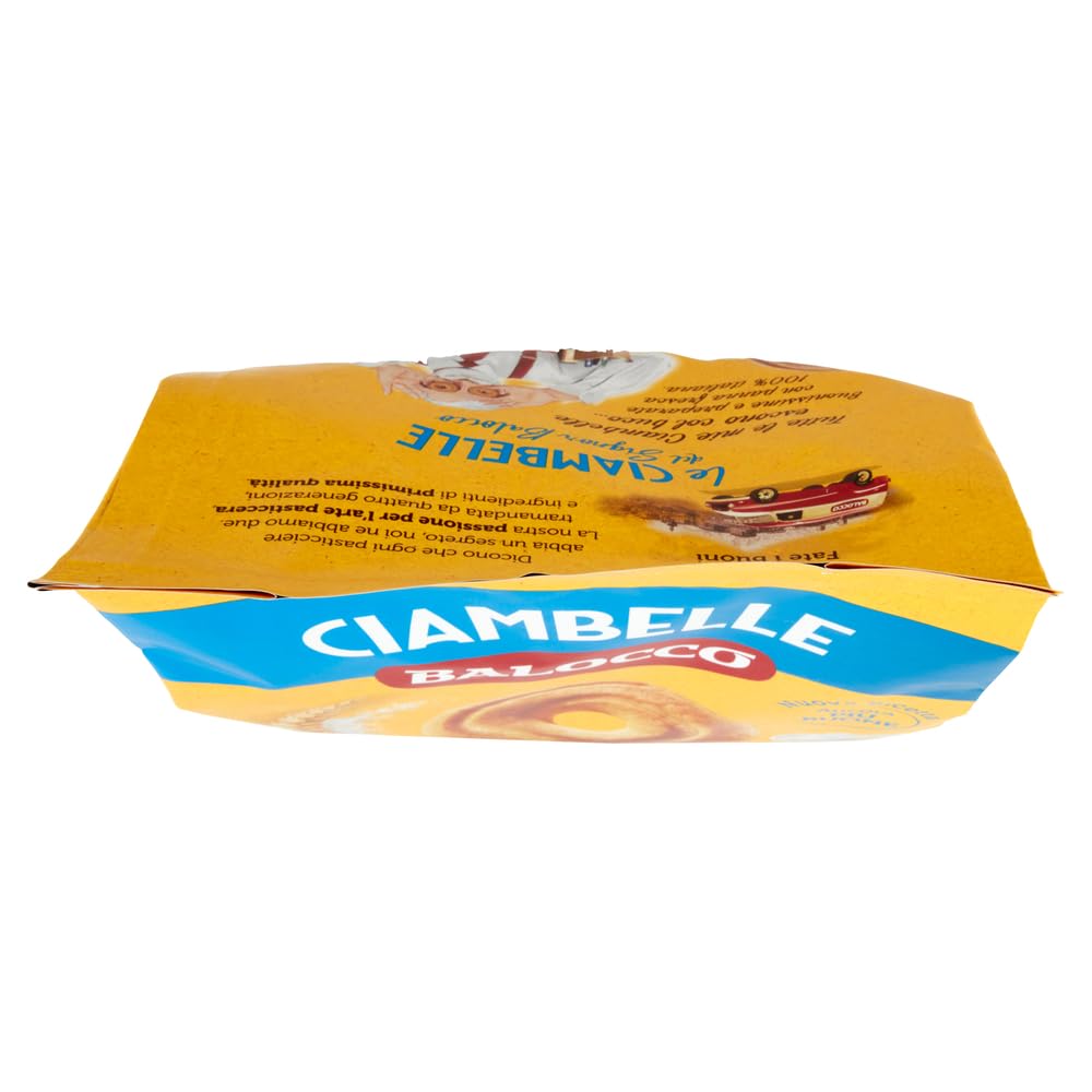 Italian Gourmet Bundle Sahne-Kringel-Kekse 6x 700g + Italian Gourmet Polpa Gratis – Italienische Ciambelle mit 100% frischer italienischer Sahne, Frühstücksgebäck & Vorrat 4,2kg